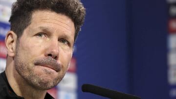 08/01/18 RUEDA DE PRENSA DE SIMEONE ENTRENADOR DEL ATLETICO DE MADRID