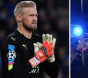 El llanto de Schmeichel tras ver el accidente en Leicester