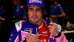 Fernando Alonso: "Estoy contento del inicio, pero no de los puntos"