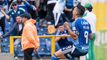 Falcao García le vuelve a marcar un gol a Santa Fe