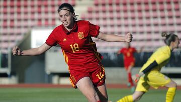 Eva Navarro, jugadora del Levante y de la Selecci&oacute;n espa&ntilde;ola. 