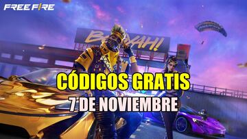 Free Fire códigos gratis 7 de noviembre 2024
