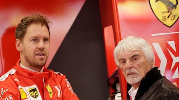 Ecclestone sabe cuál es el problema de Ferrari