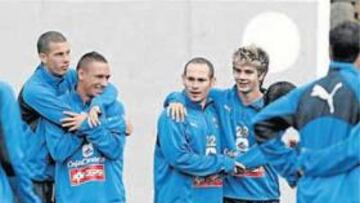 <b>NO SEGUIRÁN. </b>Juan Ramón y Suso (izquierda) jugarán en Segunda B esta temporada.