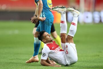 Falcao fue capitán de Mónaco en la derrota por la primera fecha del grupo A de UEFA Champions League.