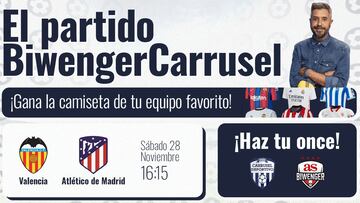 ¡Gana la camiseta de tu equipo con el mejor partido de la jornada!