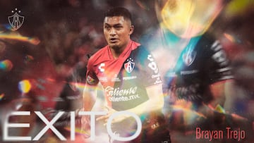 Brayan Trejo se va del Atlas