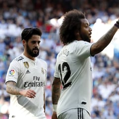 Zidane insiste con Isco y Marcelo