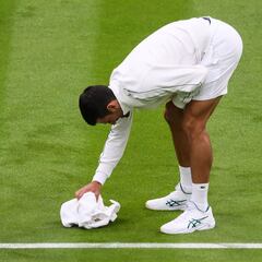 Djokovic mima la hierba en su 29ª victoria seguida sobre ella