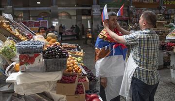 Optimismo en el pueblo ruso: creen que pueden ganar a España