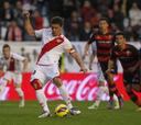El Rayo Vallecano remonta un 0-2 ante un Celta con diez