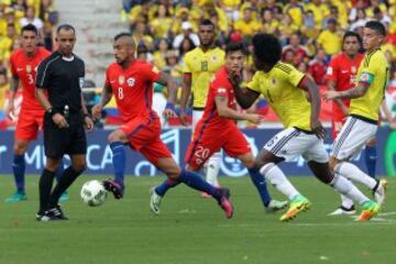 Colombia vs Chile en Barranquilla.