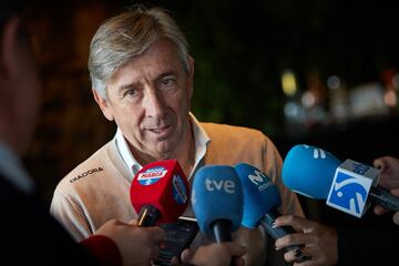 La concentración del Movistar en Navarra con Landa, Quintana y Valverde