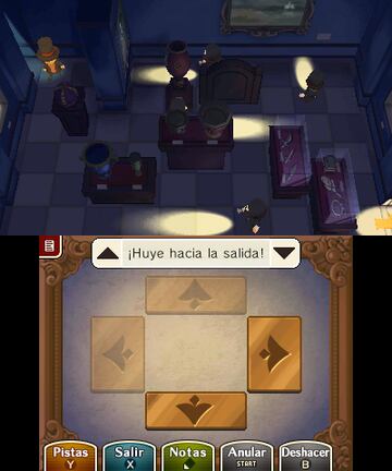 Captura de pantalla - El Profesor Layton vs. Phoenix Wright: Ace Attorney (3DS)