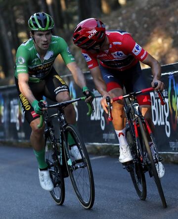 Carapaz y Roglic 