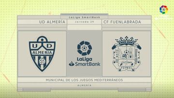 Resumen y goles del Almería vs. Fuenlabrada