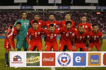 Chile - Ecuador, en imágenes