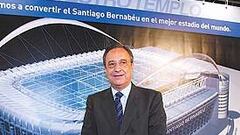 Florentino: "Jamás nos iremos del Bernabéu"