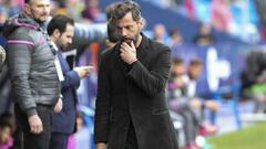  Head coach of RCD Espa&ndash;ol Quique Sanchez Flores before  spanish La Liga match between Levante UD vs RCD Espanyol  at Ciutat de Valencia  Stadium on March 04, 2018.