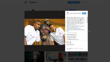 Farfán apoya a Guerrero con un mensaje en Instagram