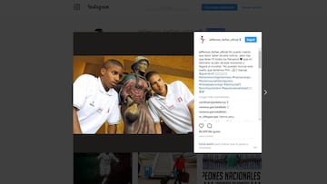 Farfán apoya a Guerrero con un mensaje en Instagram