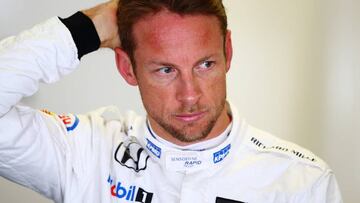 Jenson Button en Sochi.