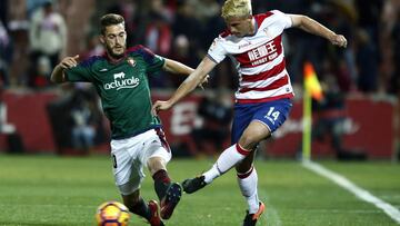 Granada y Osasuna firman un reparto insuficiente de puntos