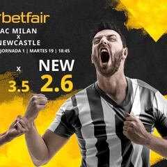 AC Milán vs. Newcastle United FC: horario, TV, estadísticas, clasificación y pronósticos