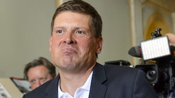 El ciclista Jan Ullrich, tras comparecer en el juzgado en 2015.