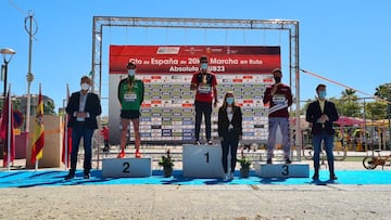 Campeonatos de Espa&ntilde;a de 20 km marcha, en Murcia.