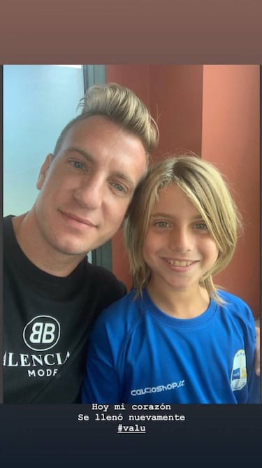 Maxi López se reencontró con sus hijos: "Que nada ni nadie rompa esto que tenemos"