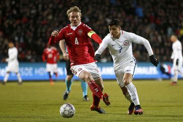 En el Portland Park de Aalborg, La Roja disputó su segundo partido de la era del colombiano Reinaldo Rueda como entrenador.