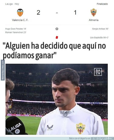 Los memes más divertidos de la jornada