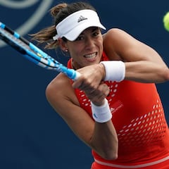 Garbiñe Muguruza vuelve a ganar cuatro meses después