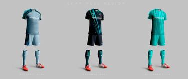 As¨ª ser¨ªan las camisetas de f¨²tbol de los equipos de F1