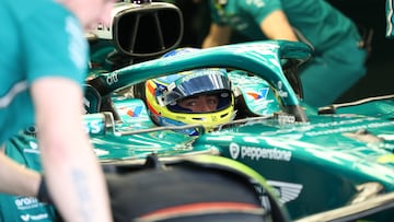 Fernando Alonso (Aston Martin AMR25). Sakhir, Bahréin. F1 2025.