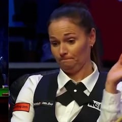 Fueron pareja, tienen una hija y les tocó jugar entre sí al snooker: fue "horrible" lo que pasó