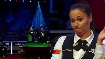 Fueron pareja, tienen una hija y les tocó jugar entre sí al snooker: fue "horrible" lo que pasó