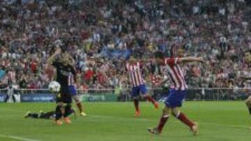 HISTÓRICO. Este gol de Koke fue hace 520 días en Champions: la última victoria del Atleti ante los culés.