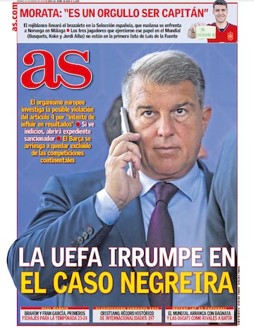 Las portadas de AS de marzo