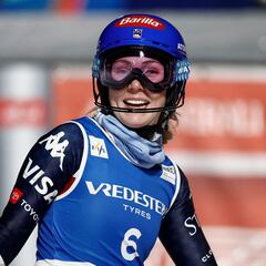 Shiffrin todavía no está al “cien por cien” y no hará pareja con Vonn en el Mundial