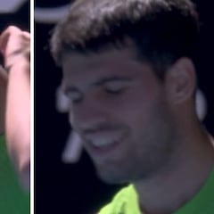 Lluvia de propuestas atrevidas a Alcaraz desde la grada en pleno partido: ‘Carlitos’ no daba crédito