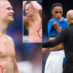 Pep Guardiola se indigna con Yerry Mina