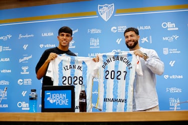 Izan Merino coge peso en la Sub-19 tras renovar con el Málaga