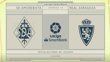 Resumen y goles del Amorebieta vs. Zaragoza de LaLiga SmartBank