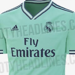 Filtrada la tercera camiseta del Real Madrid para la 2019-20