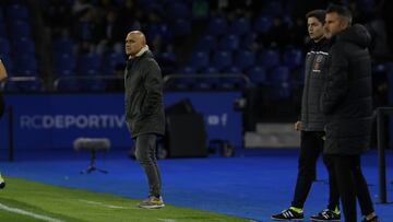 Óscar Gilsanz valoró el partido del Deportivo ante el Córdoba.