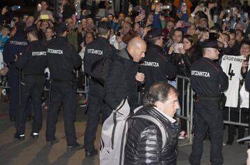 El Real Madrid ya está en Bilbao antes de viajar a Eibar