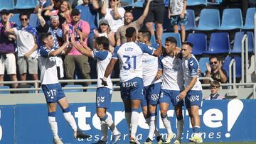 Tenerife 2-1 Eibar: resumen, resultado y goles del partido de LaLiga Hypermotion