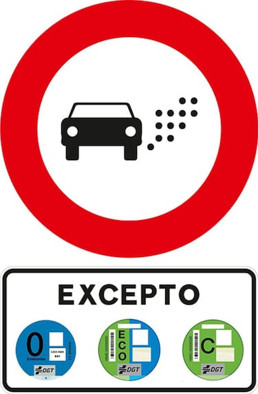 La nueva señal de la DGT para las ZBE: ¿qué significa, para qué sirve y cuáles son las multas?